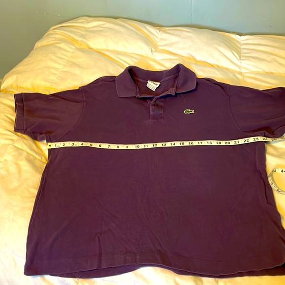 Lacoste Other - Men’s Lacoste polo in purple. Size 7. See photos for measurement.